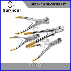 4 PCs TC Pin & Wire Cutter Set Orthopedic Surgical Instruments