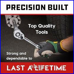4 Pc Tailpipe Expanders & Cutter Set, Nut Splitter Tool, Automotive Repair Kit