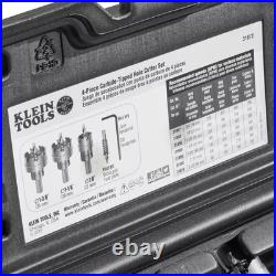 4-Piece Carbide Hole Cutter Set