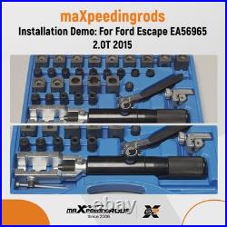 45 Steel Flaring Tool Set Brake Fuel Line 45° Dies Hydraulic Tube Cutter