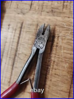 4pc MAC TOOL Cutter, Long Needle Nose Pliers hose grip Set with Bonus plug wire