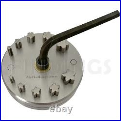 5 Petal Flower Disc cutter 2in1 disc cutter set of 10 5mm to 16mm Cutting Tool 5 Petal Flower Disc cutter 2in1 disc cutter set of 10 5mm to 16mm Cutting Tool
