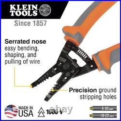 5 Piece Orange Insulated Tool Set Pliers Screwdrivers Wire Strippers 1000V Rated