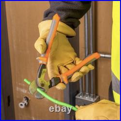 5 Piece Orange Insulated Tool Set Pliers Screwdrivers Wire Strippers 1000V Rated