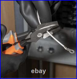 5 Piece Orange Insulated Tool Set Pliers Screwdrivers Wire Strippers 1000V Rated