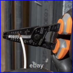 5 Piece Orange Insulated Tool Set Pliers Screwdrivers Wire Strippers 1000V Rated