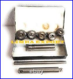 5 Pieces Cylinder Head Valve seat Cutter Set in high Speed Steel(HSS)