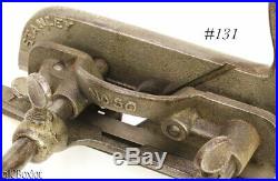 50 STANLEY plow plane w later notched size marked CUTTER IRON SET