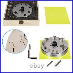 5mm to 31mm Star disc Cutter Set of 10 Punches for Disc Cutter Disk Cutter