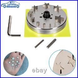 5mm to 31mm Star disc Cutter Set of 10 Punches for Disc Cutter Disk Cutter 5mm to 31mm Star disc Cutter Set of 10 Punches for Disc Cutter Disk Cutter