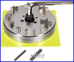 5mm to 31mm Star disc Cutter Set of 10 Punches for Disc Cutter Disk Cutter 5mm to 31mm Star disc Cutter Set of 10 Punches for Disc Cutter Disk Cutter