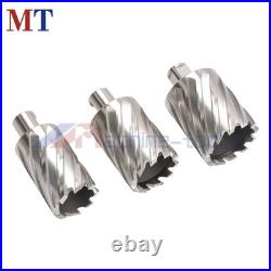 6 Pack HSS Magnetic Drill Bits Universal Shank 2 Depth Annular Cutter Set