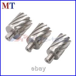 6 Pack HSS Magnetic Drill Bits Universal Shank 2 Depth Annular Cutter Set