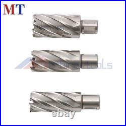 6 Pack HSS Magnetic Drill Bits Universal Shank 2 Depth Annular Cutter Set