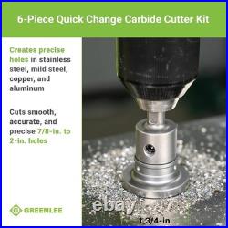 6-Pc Carbide Hole Cutter Set 7/8-2