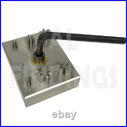 6 Petal Disc cutter disc cutter set of 6 10mm to 23mm Cutting Jewellery Tool