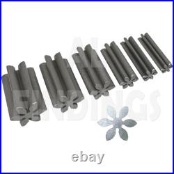 6 Petal Disc cutter disc cutter set of 6 10mm to 23mm Cutting Jewellery Tool 6 Petal Disc cutter disc cutter set of 6 10mm to 23mm Cutting Jewellery Tool