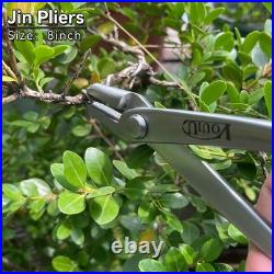 6-Piece Bonsai Tool Set, Concave Cutter, Knob Cutter, Jin Pliers, Wire Cutter, Bon