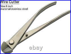 6-Piece Bonsai Tool Set Knob Cutter Trunk Splitter Concave Cutter