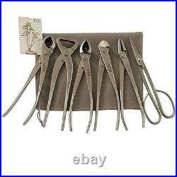 6-Piece Bonsai Tool Set Knob Cutter, Trunk Splitter, Concave Cutter & More