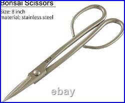 6-Piece Bonsai Tool Set Knob Cutter Trunk Splitter Concave Cutter Wire Scissors