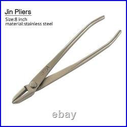 6-Piece Bonsai Tool Set, Knob Cutter, Trunk Splitter, Concave, Wire, Jin Pliers