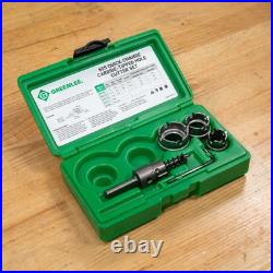 655 4-Piece Quick Change Carbide-Tipped Hole Cutter Set, 7/8 1-3/8 655 4-Piece Quick Change Carbide-Tipped Hole Cutter Set, 7/8 1-3/8