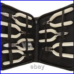 7-Piece Jewelry Making Tool Set Round Nose, Flush Cutter, Comfort Grip Handles