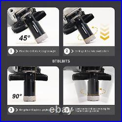 7pcs Diamond Core Drill Bits Set Ceramic Marble Tile Hole Saw Kit Cutter Tool