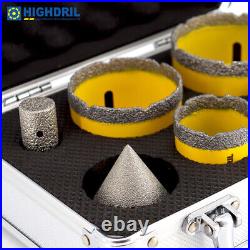 thumbnail image 2 of 3-Piece 38mm Diamond Drill Bit Set - Hole Saw Cutter For Glass, Marble, Ceramic Tile 2 of 3
