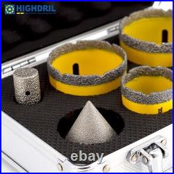 7pcs/box Diamond Drilling Core Bits Set Hole Saw Cutter Tool Cut Ceramic Marble