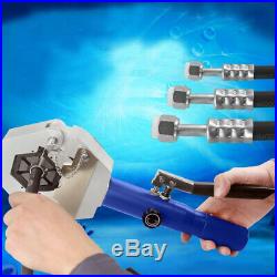 8 Ton Hydraulic Wire Terminal Crimper Crimping Tool Pliers Cutter Set with Dies