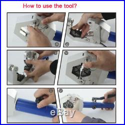 8 Ton Hydraulic Wire Terminal Crimper Crimping Tool Pliers Cutter Set with Dies