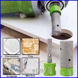 8pcs Diamond Drilling Core Bits Tool Cut Ceramic Tile Marble Hole Saw Cutter Set