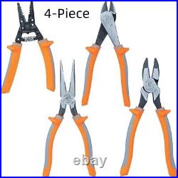 9417R Insulated Plier and Wire Stripper Tool Set, Side-Cutter, NEW