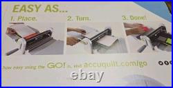 Accuquilt GO Fabric Cutter, Starter Set