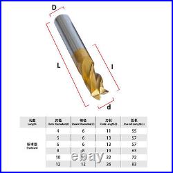 Alloy Coating Tungsten Steel Cutting Tool CNC Maching Endmill Milling Cutter Set