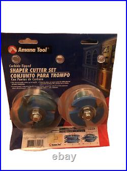 Amana Tool Carbide-Tipped Shaper Cutter Set