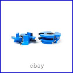 Amana Tool SC446 2-PC Bead 2-11/16 D x 9/32 R x 1/2 & 3/4 Bore Shaper Cutter Set