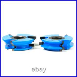Amana Tool SC640 2-PC 3-Wing V Paneling Shaper Cutter Set for 1/2 Inch Material
