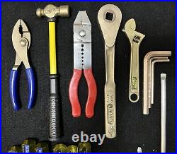 Ampco Non-Sparking, Non-Ferrous Tool set with Titanium wire cutters