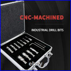 Annular Cutter Set 13 Pcs by, Cutting Depth 1 Cutting Diameter 7/16 to 1-1/16 Annular Cutter Set 13 Pcs by, Cutting Depth 1 Cutting Diameter 7/16 to 1-1/16