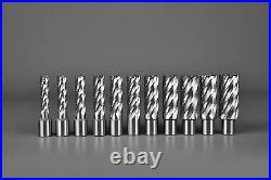 Annular Cutter Set 13 pcs 3/4 Inch Weldon Shank 2 Cutting Depth and Cutting D