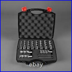 Annular Cutter Set 13 pcs 3/4 Inch Weldon Shank 2 Cutting Depth and Cutting D