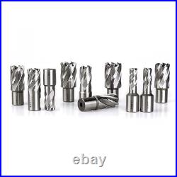 Annular Cutter Set 13pcs 3/4Weldon Shank 1Cutting Depth and 7/16 to 1-1/16 Annular Cutter Set 13pcs 3/4Weldon Shank 1Cutting Depth and 7/16 to 1-1/16