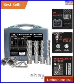 Annular Cutter Set 6 Pcs High Speed Steel for Magnetic Drill Press