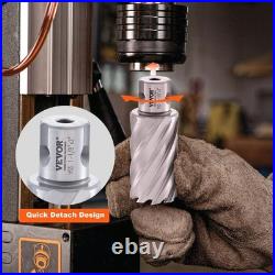 Annular Cutter Set 6 Piece Universal Shank, M2AL HSS, 1 to 2