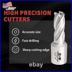 Annular Cutter Set Cutting Depth 1 Cutting Diameter 7/16 to 1-1/16 Inch 13Pcs Annular Cutter Set Cutting Depth 1 Cutting Diameter 7/16 to 1-1/16 Inch 13Pcs
