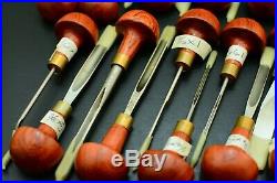 Ashley Iles Block Cutter Palm Tool Set of 23 Carving Tools