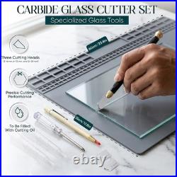 Atelier Solara Stained Glass Beginner Kit Professional Cutter & Grinder Tool Set